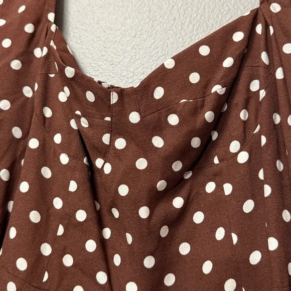 Reformation Mochi Polka Dot Mini Dress - Picture 10 of 16